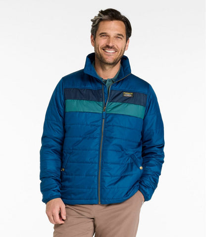 Men's Mountain Classic Puffer Jacket, Colorblock - L.L.Bean Popular
