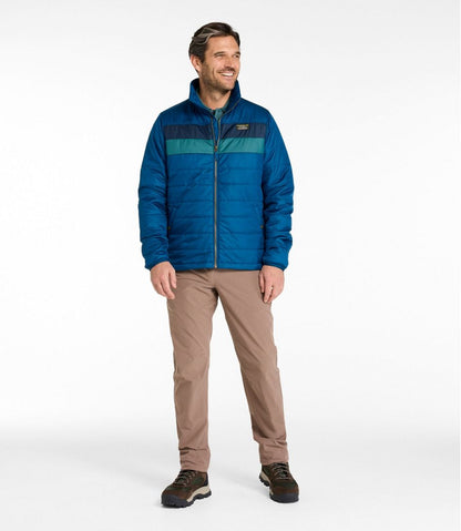 Men's Mountain Classic Puffer Jacket, Colorblock - L.L.Bean Popular
