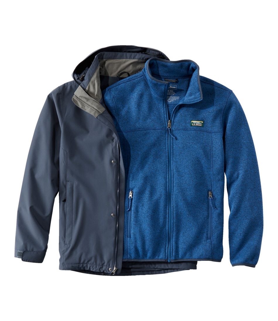 Men's L.L.Bean Sweater Fleece 3-in-1 Jacket - L.L.Bean Trending