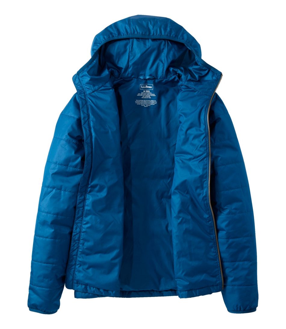 Men's Mountain Classic Puffer Hooded Jacket, Colorblock - L.L.Bean Exclusive