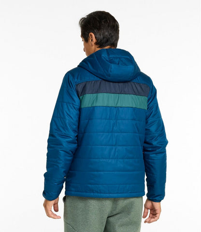 Men's Mountain Classic Puffer Hooded Jacket, Colorblock - L.L.Bean Exclusive