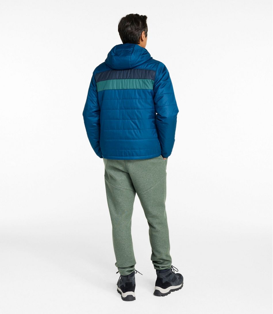 Men's Mountain Classic Puffer Hooded Jacket, Colorblock - L.L.Bean Exclusive