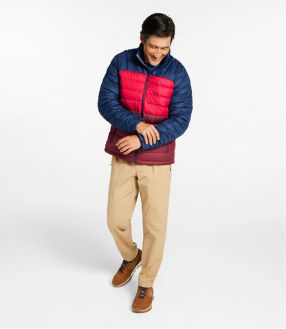 Men's Bean's Down Jacket, Colorblock - L.L.Bean Classic