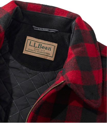 Men's Maine Guide Zip-Front Jac-Shirt with PrimaLoft, Plaid - L.L.Bean Value