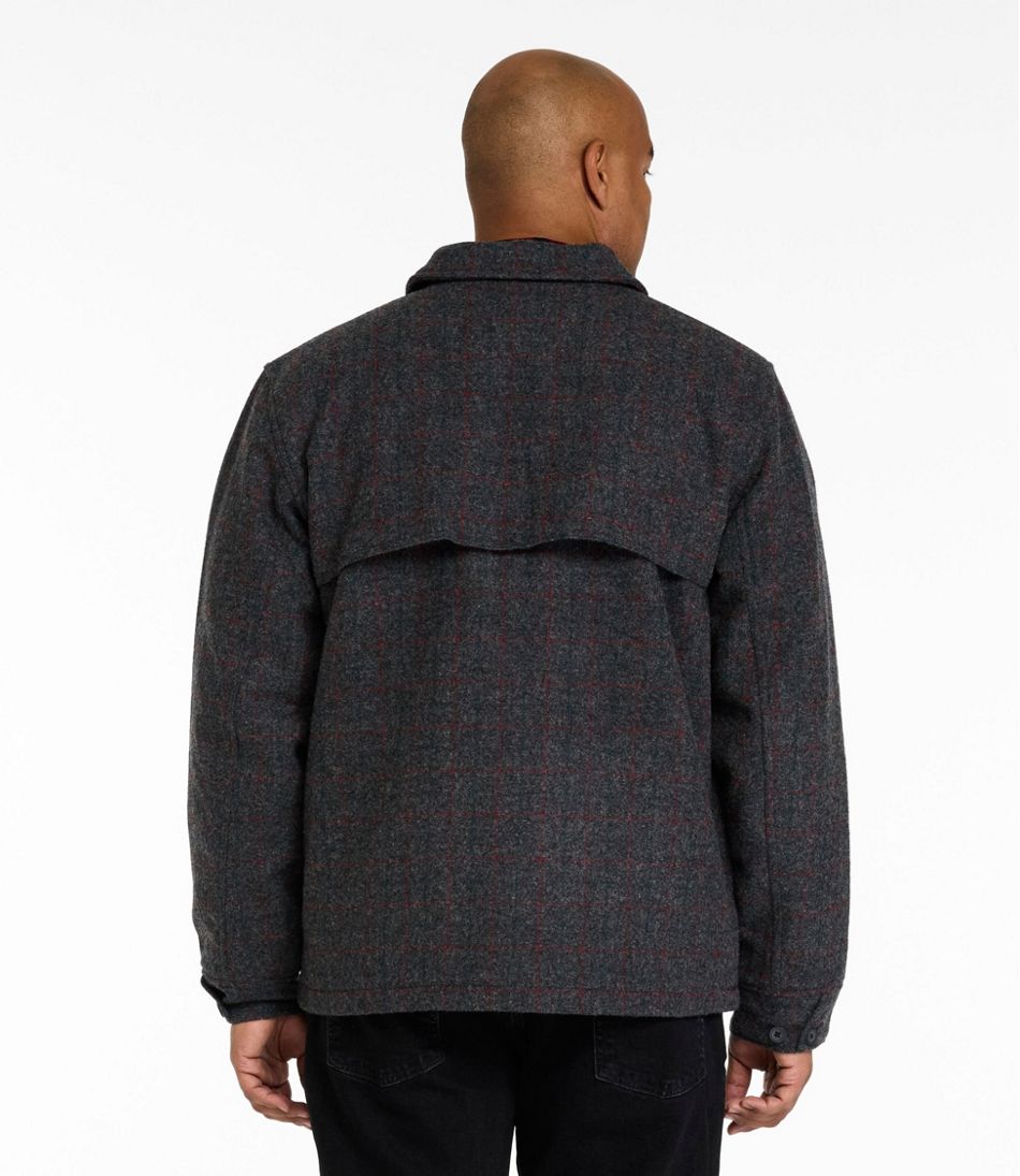 Men's Maine Guide Zip-Front Jac-Shirt with PrimaLoft, Plaid - L.L.Bean Value