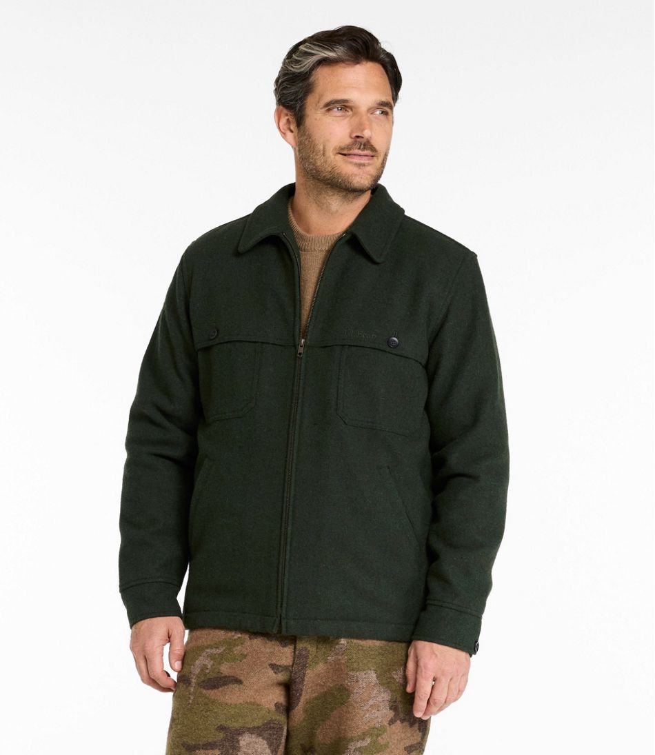 Men's Maine Guide Zip-Front Jac-Shirt with PrimaLoft - L.L.Bean Trusted