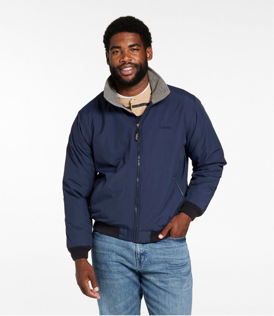 Men's Warm-Up Jacket, Fleece Lined - L.L.Bean Customer Favorite