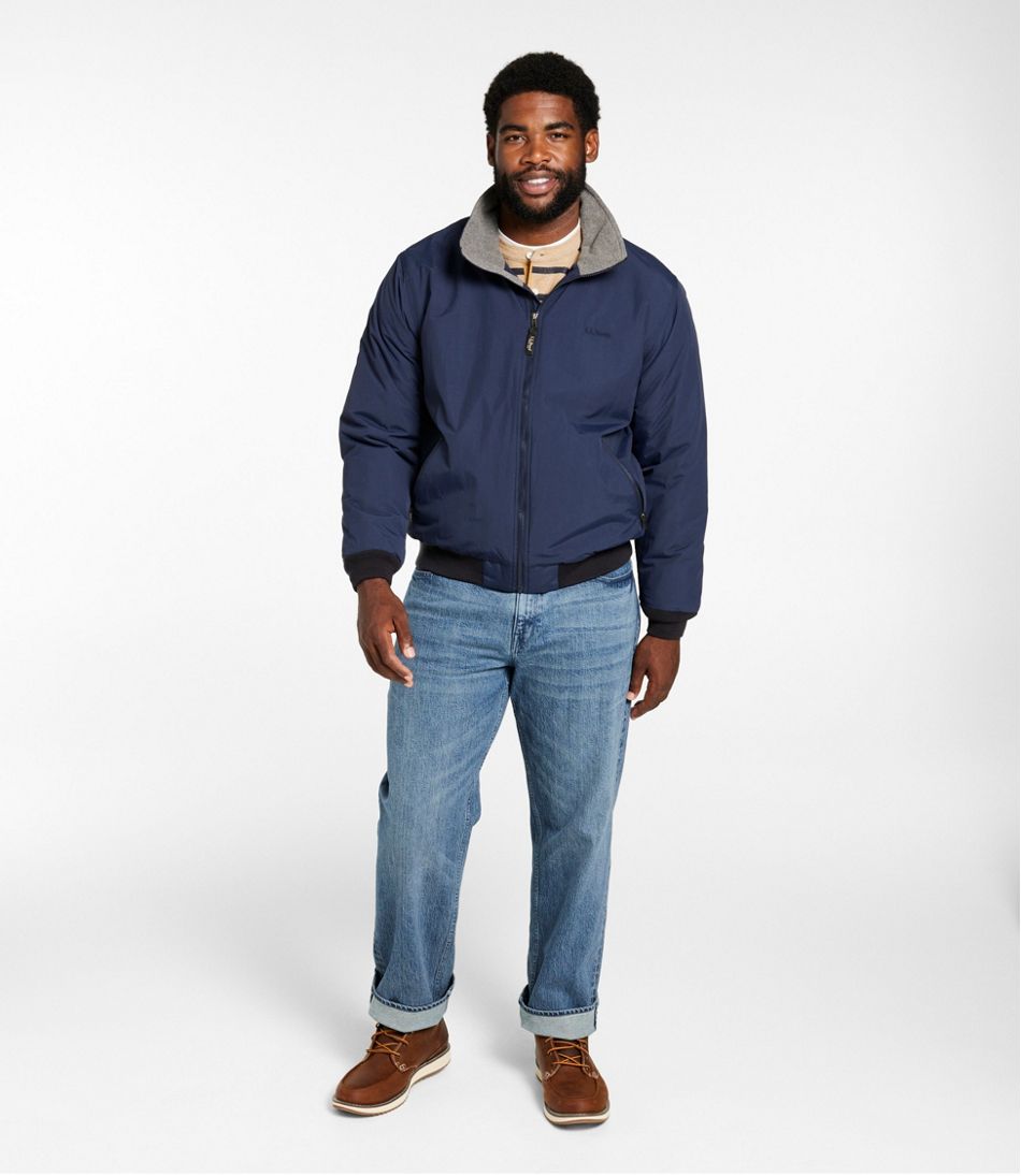 Men's Warm-Up Jacket, Fleece Lined - L.L.Bean Customer Favorite