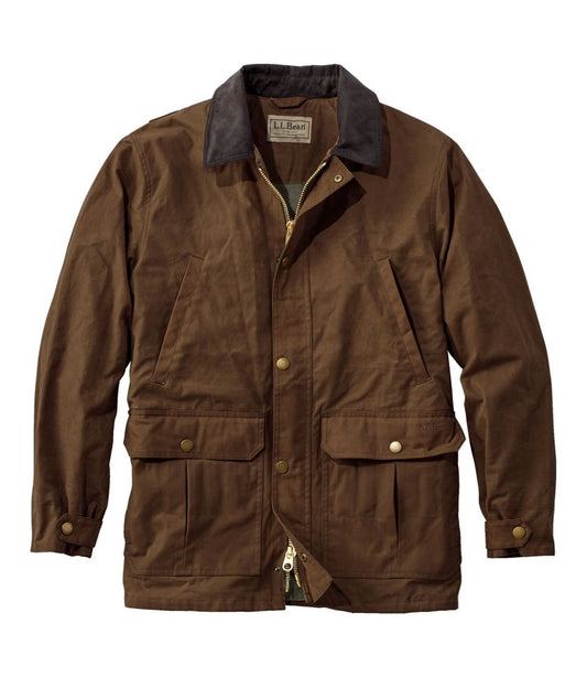 Men's Double L Waxed-Cotton Upland Coat - L.L.Bean Recommended