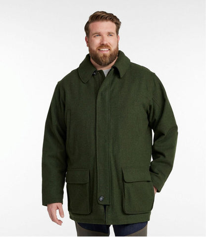 Men's Maine Guide Wool Parka, PrimaLoft - L.L.Bean Signature