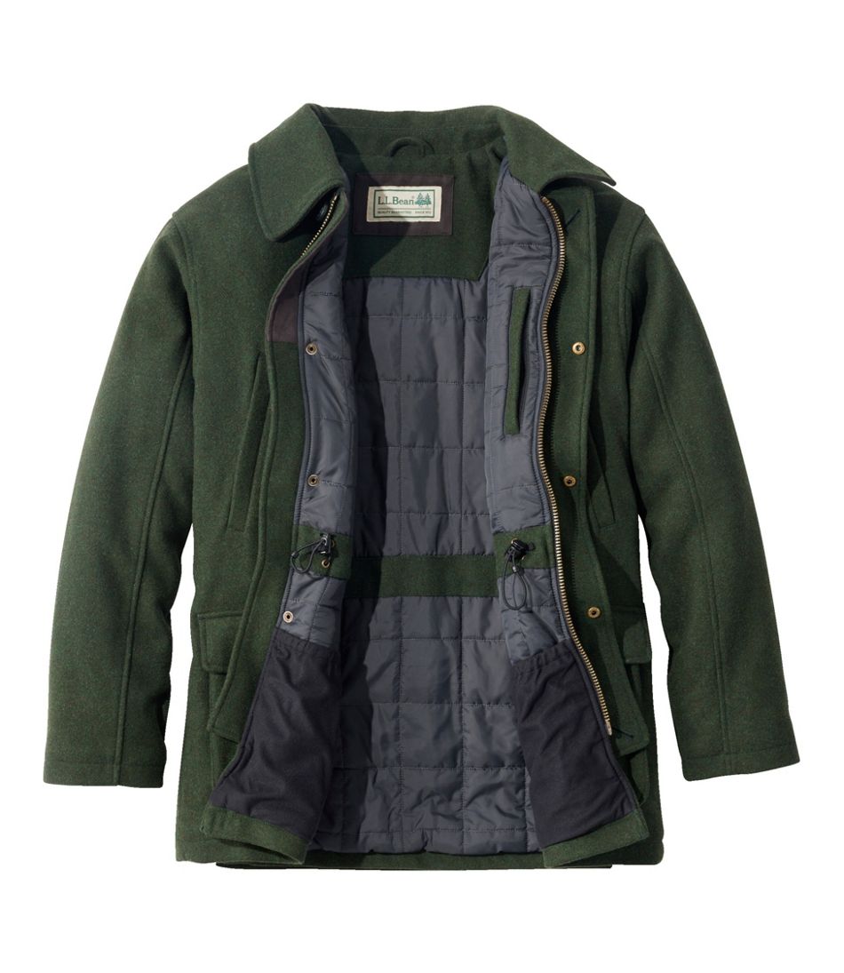 Men's Maine Guide Wool Parka, PrimaLoft - L.L.Bean Signature