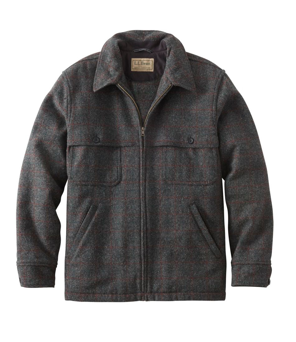Men's Maine Guide Zip-Front Jac-Shirt, Plaid - L.L.Bean Essential
