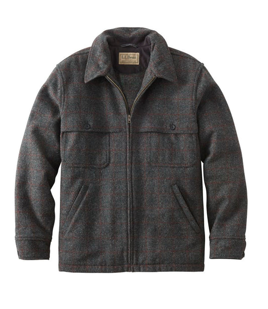Men's Maine Guide Zip-Front Jac-Shirt, Plaid - L.L.Bean Essential