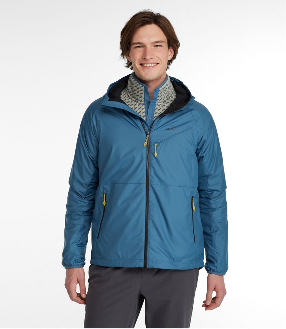 Men's Bean's Performance Fleece-Lined Windbreaker Jacket - L.L.Bean Great Value