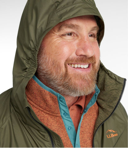 Men's Bean's Performance Fleece-Lined Windbreaker Jacket - L.L.Bean Great Value