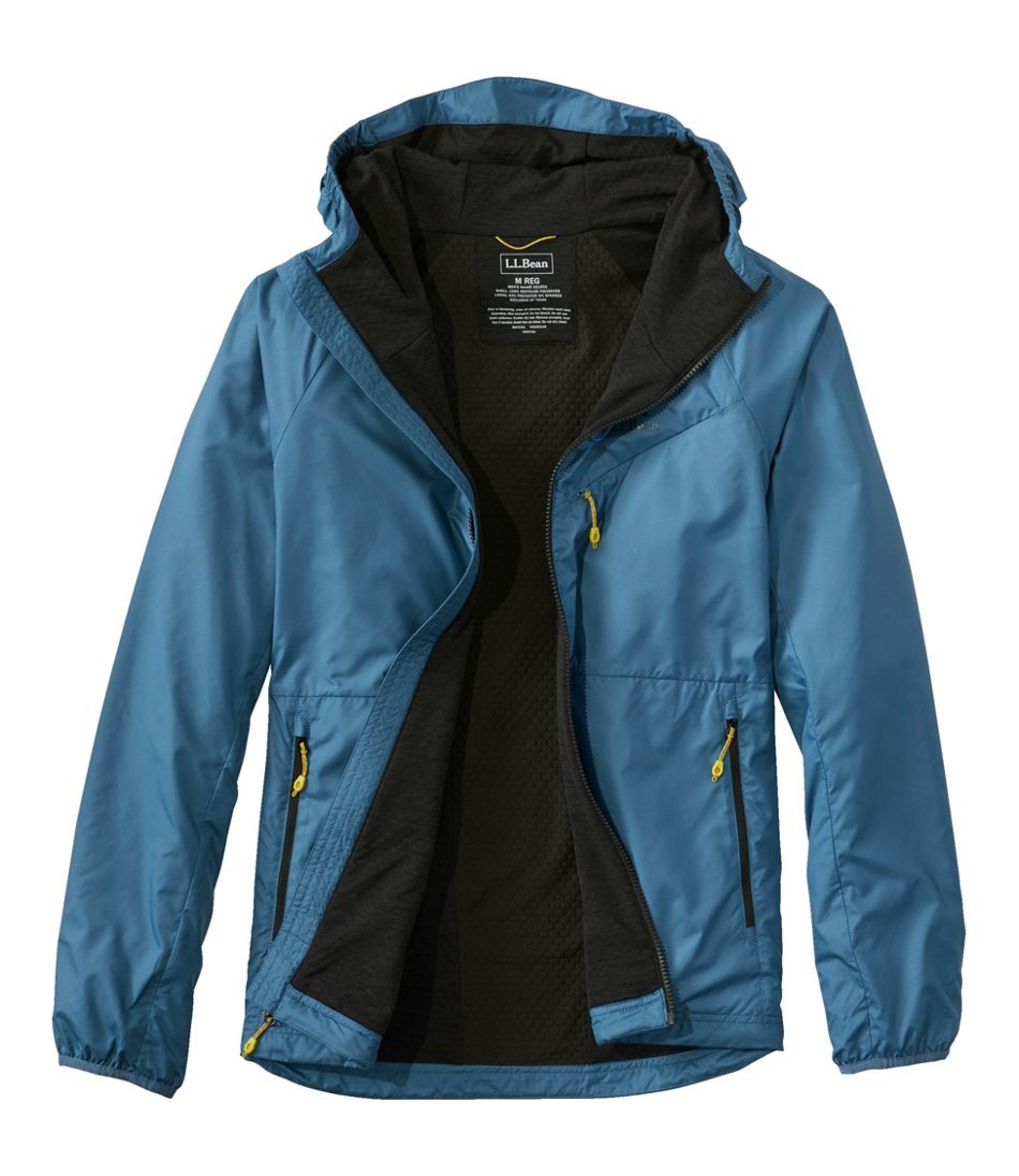 Men's Bean's Performance Fleece-Lined Windbreaker Jacket - L.L.Bean Great Value