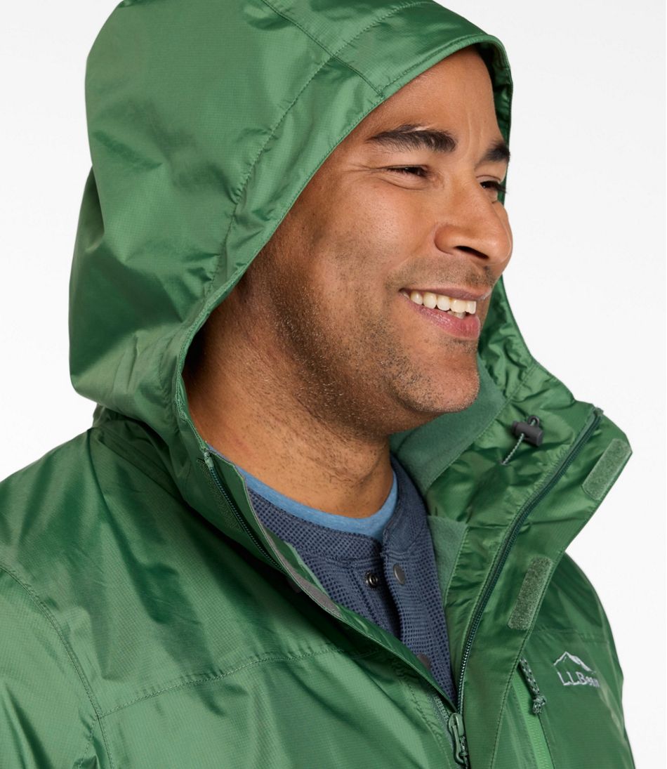 Men's Trail Model Rain Jacket, Fleece-Lined - L.L.Bean Popular