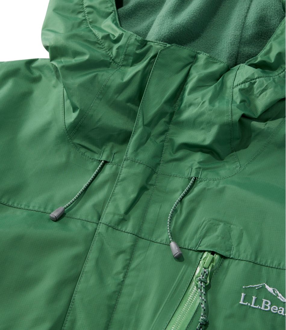Men's Trail Model Rain Jacket, Fleece-Lined - L.L.Bean Popular