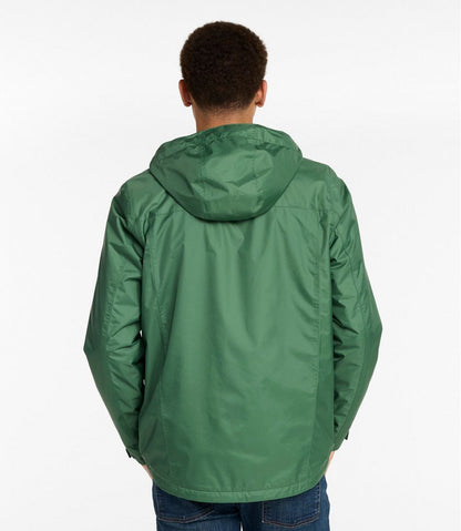 Men's Trail Model Rain Jacket, Fleece-Lined - L.L.Bean Popular