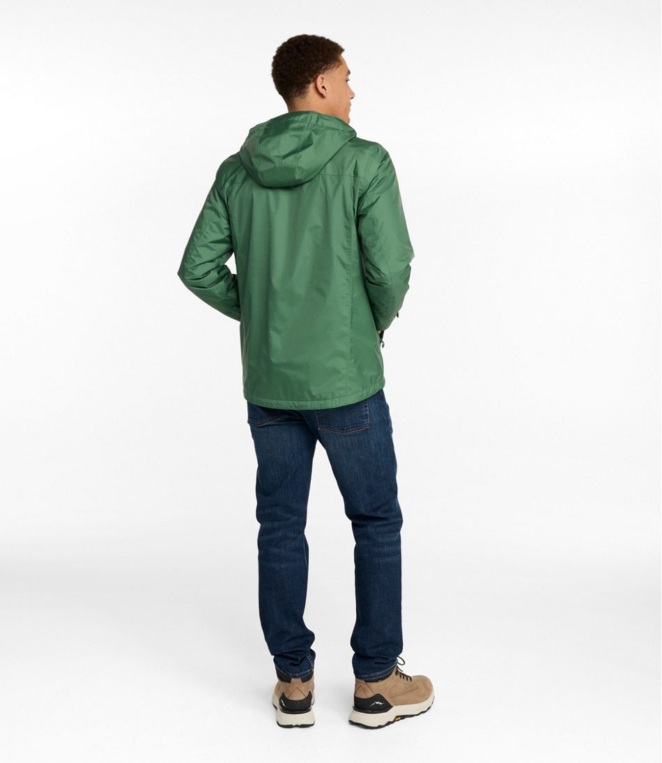 Men's Trail Model Rain Jacket, Fleece-Lined - L.L.Bean Popular