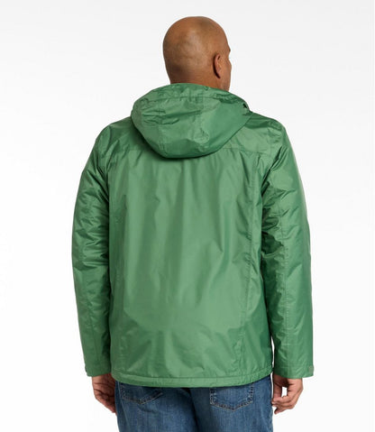 Men's Trail Model Rain Jacket, Fleece-Lined - L.L.Bean Popular