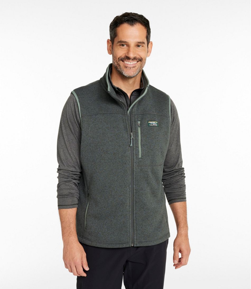 Men's Bean's Sweater Fleece Vest - L.L.Bean Quality