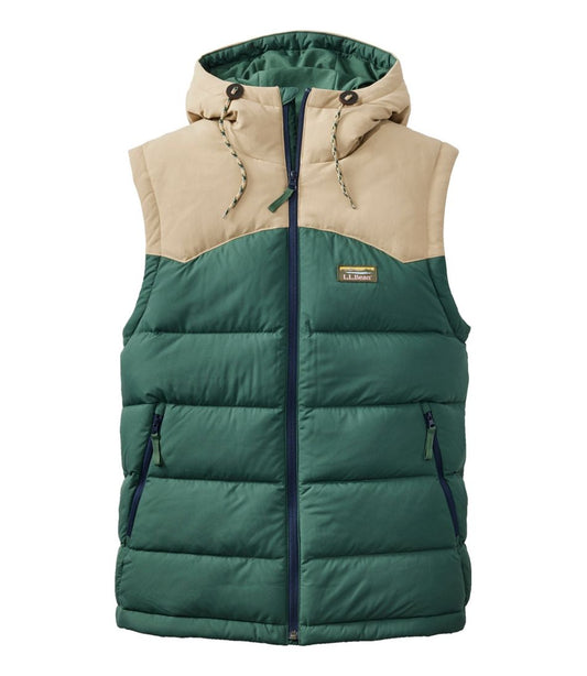 Men's Mountain Classic Hooded Down Vest - L.L.Bean Premium