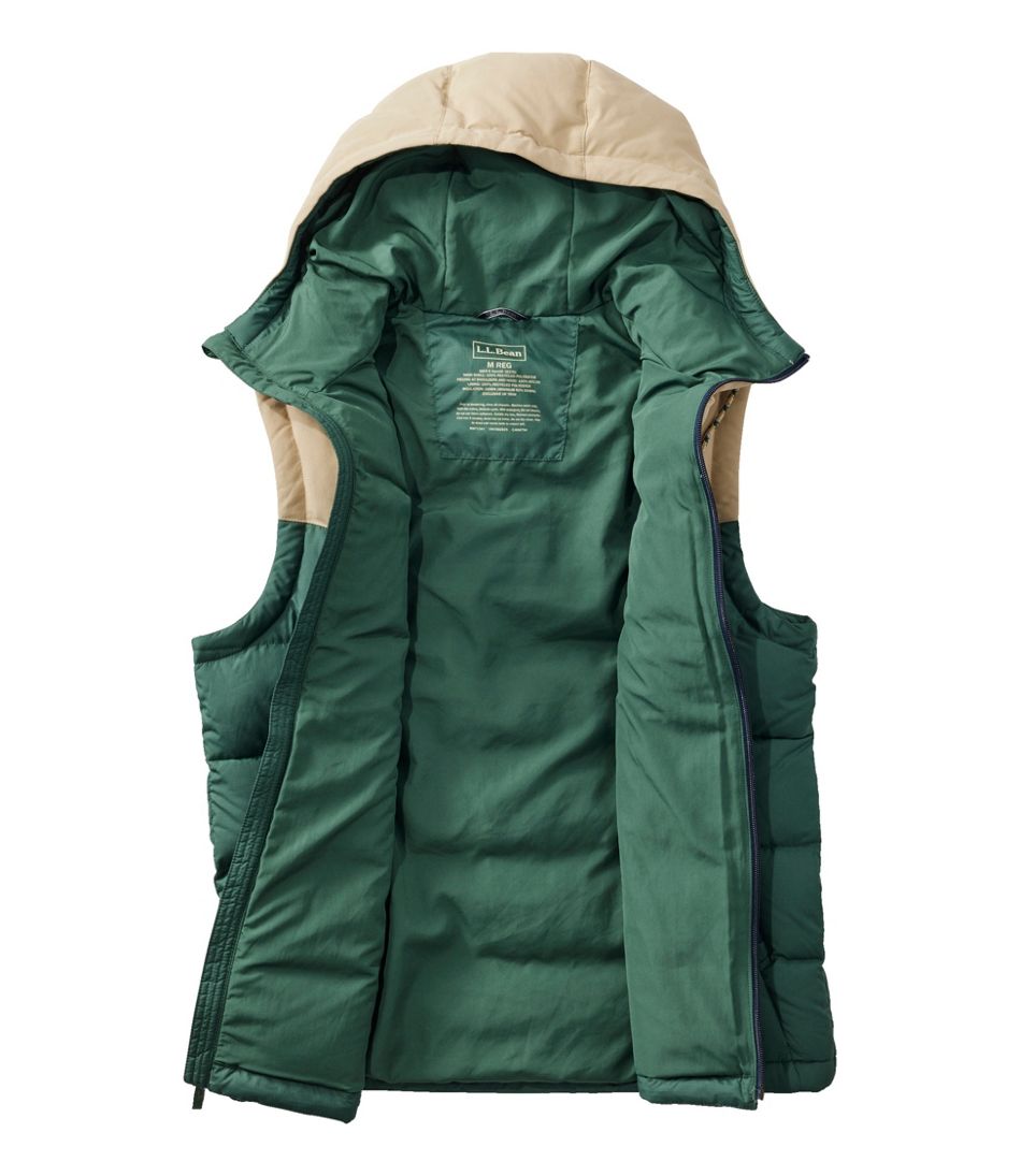 Men's Mountain Classic Hooded Down Vest - L.L.Bean Premium