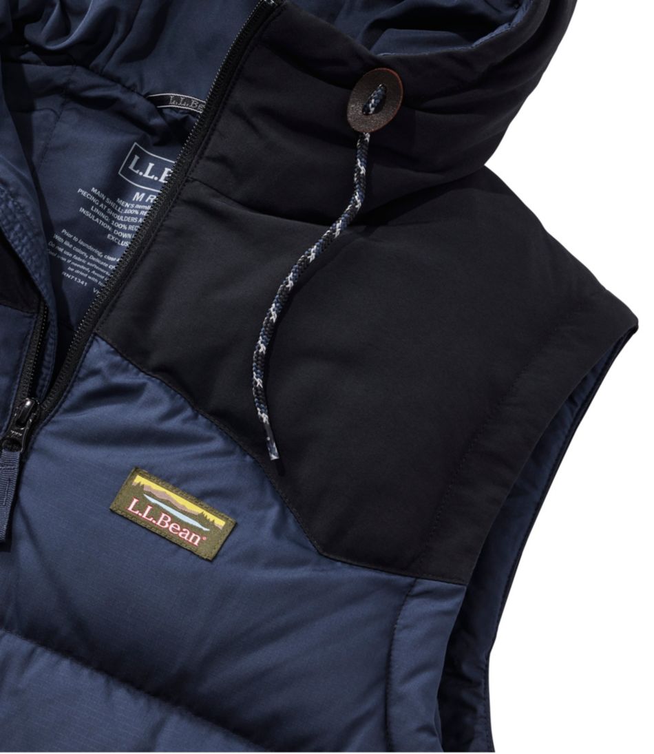 Men's Mountain Classic Hooded Down Vest - L.L.Bean Premium