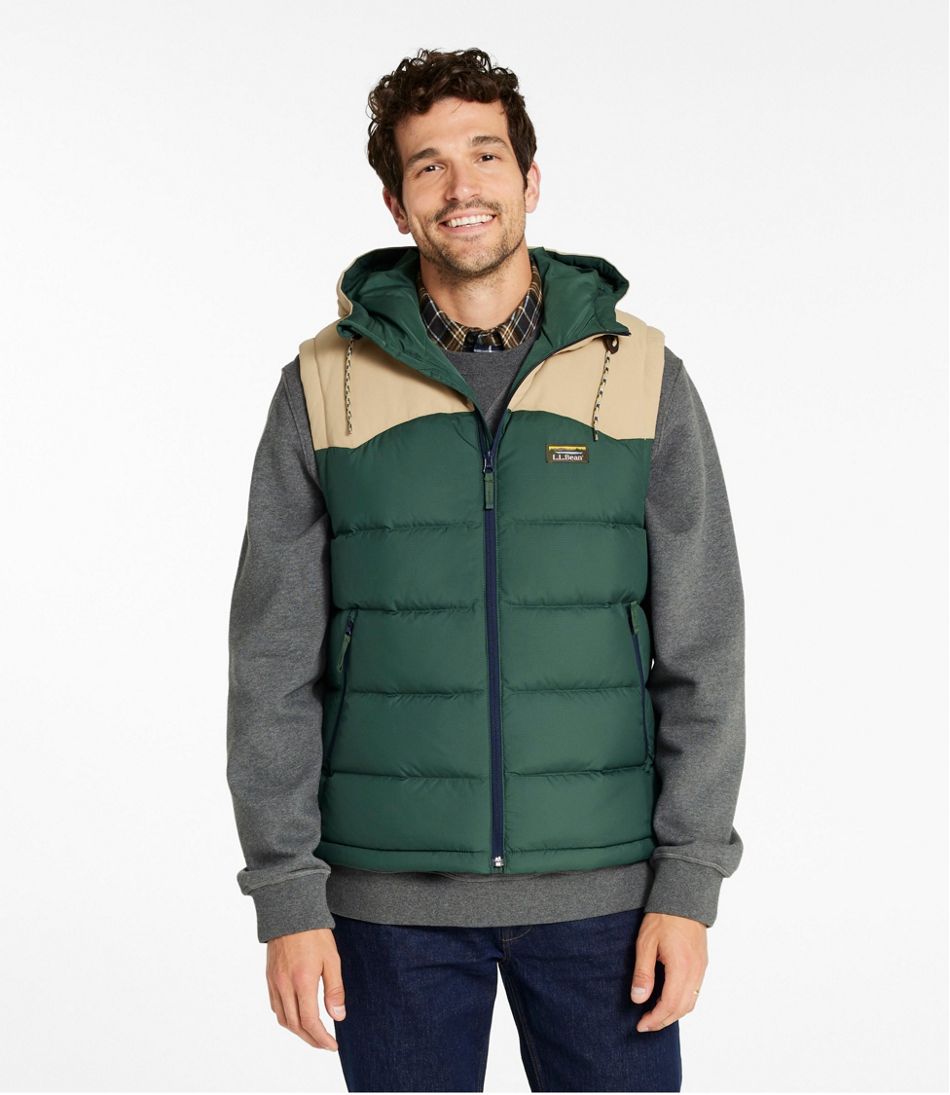 Men's Mountain Classic Hooded Down Vest - L.L.Bean Premium