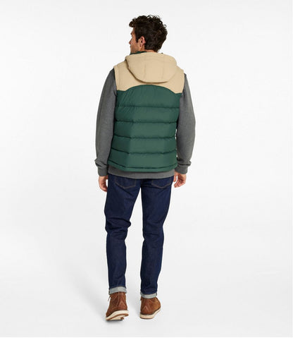Men's Mountain Classic Hooded Down Vest - L.L.Bean Premium