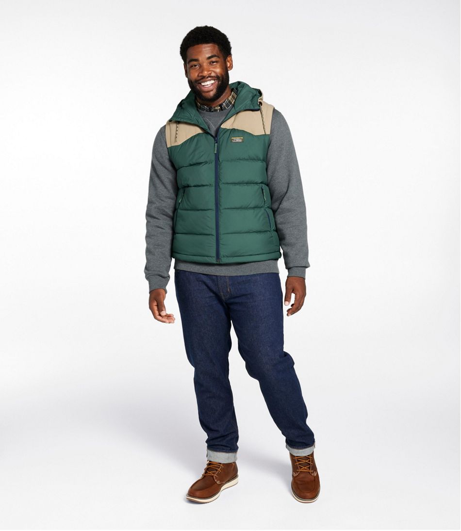 Men's Mountain Classic Hooded Down Vest - L.L.Bean Premium