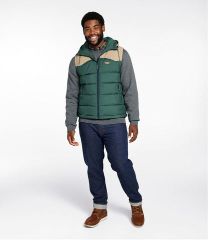 Men's Mountain Classic Hooded Down Vest - L.L.Bean Premium