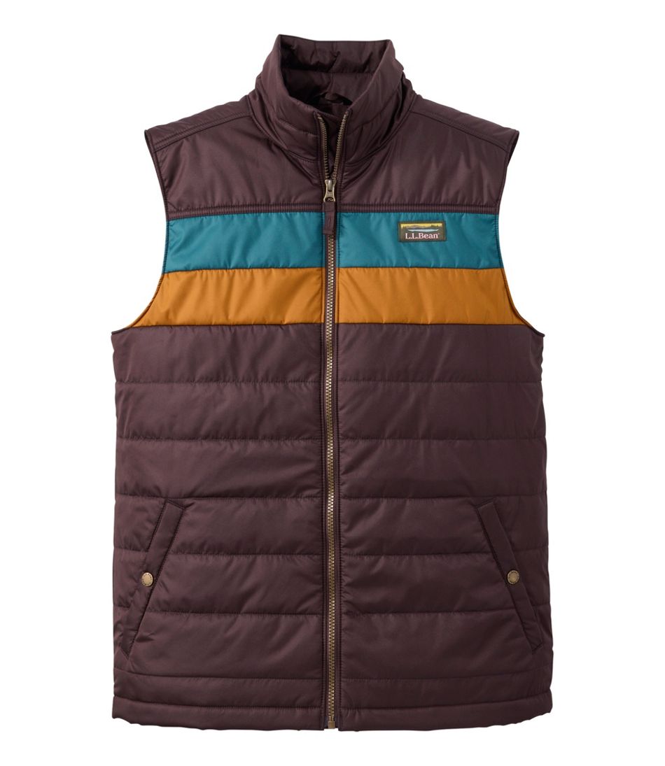 Men's Mountain Classic Puffer Vest, Colorblock - L.L.Bean Featured