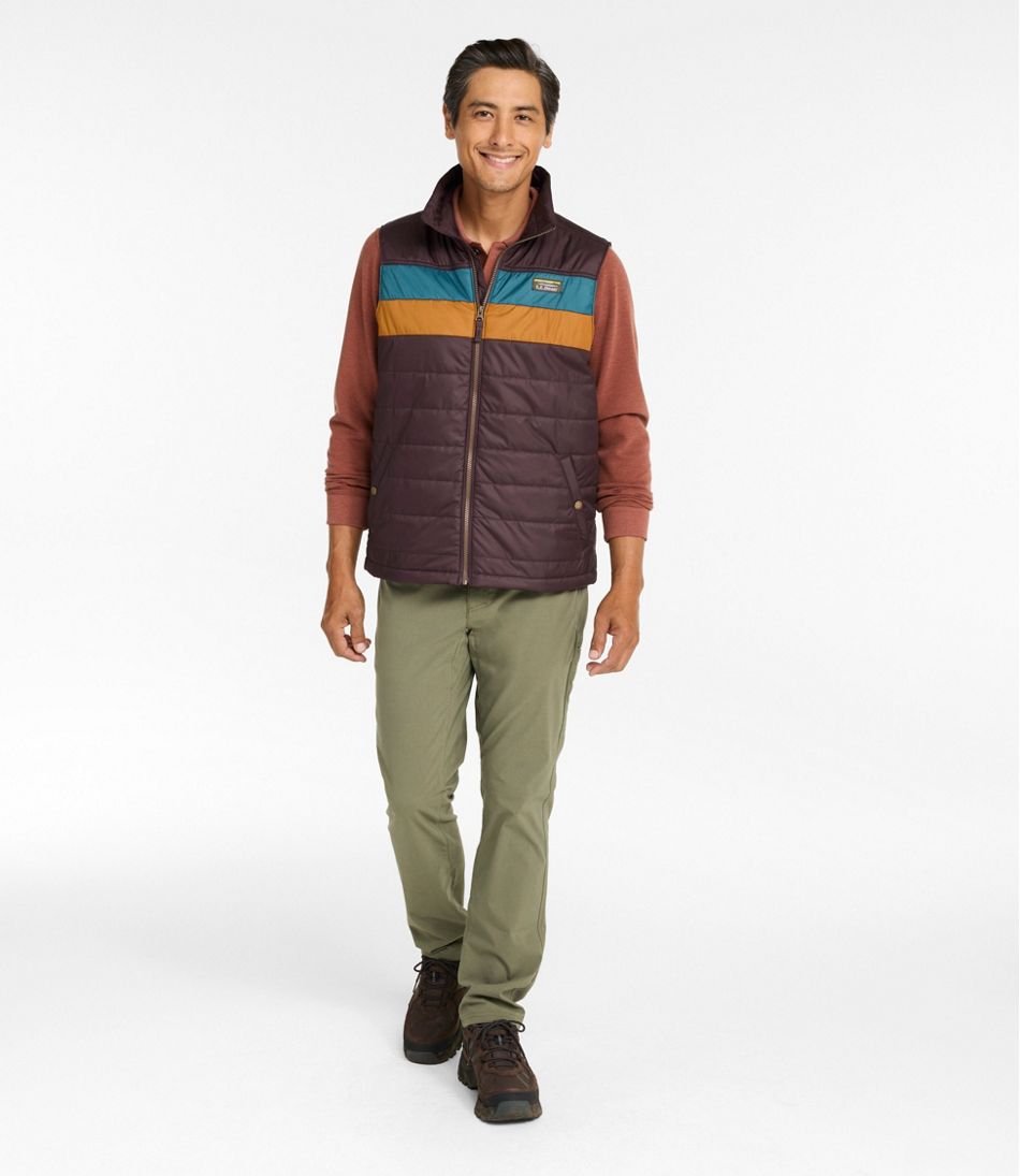 Men's Mountain Classic Puffer Vest, Colorblock - L.L.Bean Featured