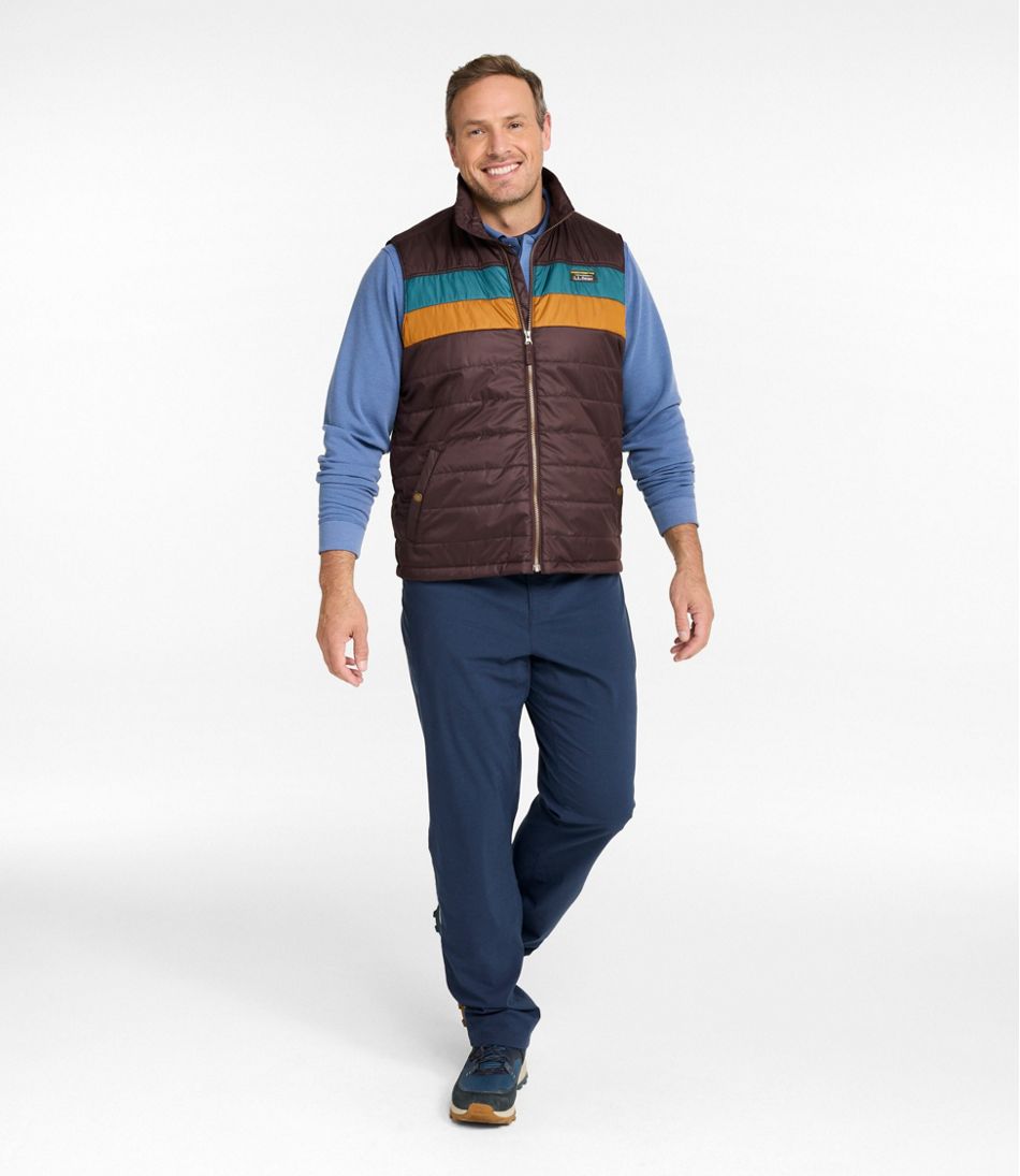 Men's Mountain Classic Puffer Vest, Colorblock - L.L.Bean Featured