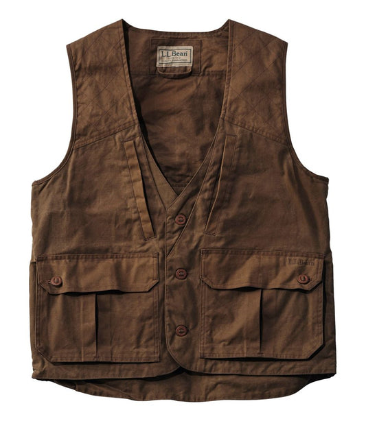 Men's Double L Waxed-Cotton Upland Vest - L.L.Bean Popular