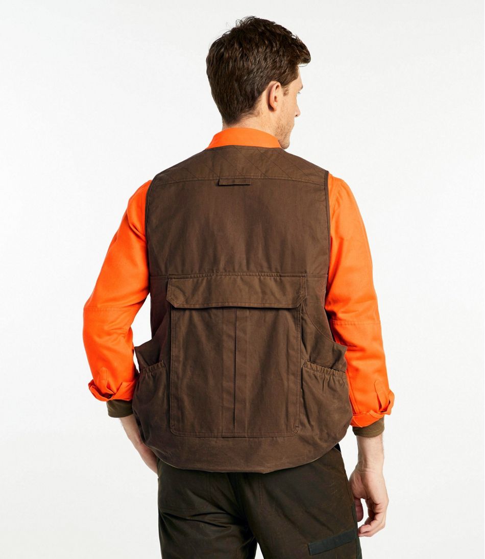 Men's Double L Waxed-Cotton Upland Vest - L.L.Bean Popular
