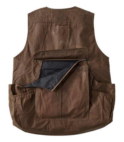 Men's Double L Waxed-Cotton Upland Vest - L.L.Bean Popular