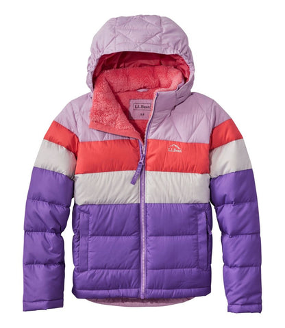 Kids' Bean's Down Jacket, Colorblock - L.L.Bean Top Pick