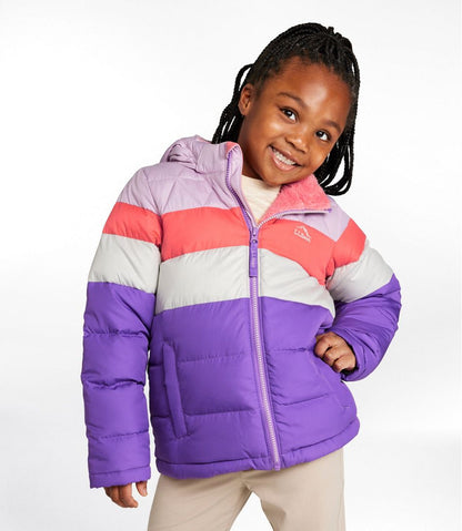 Kids' Bean's Down Jacket, Colorblock - L.L.Bean Top Pick