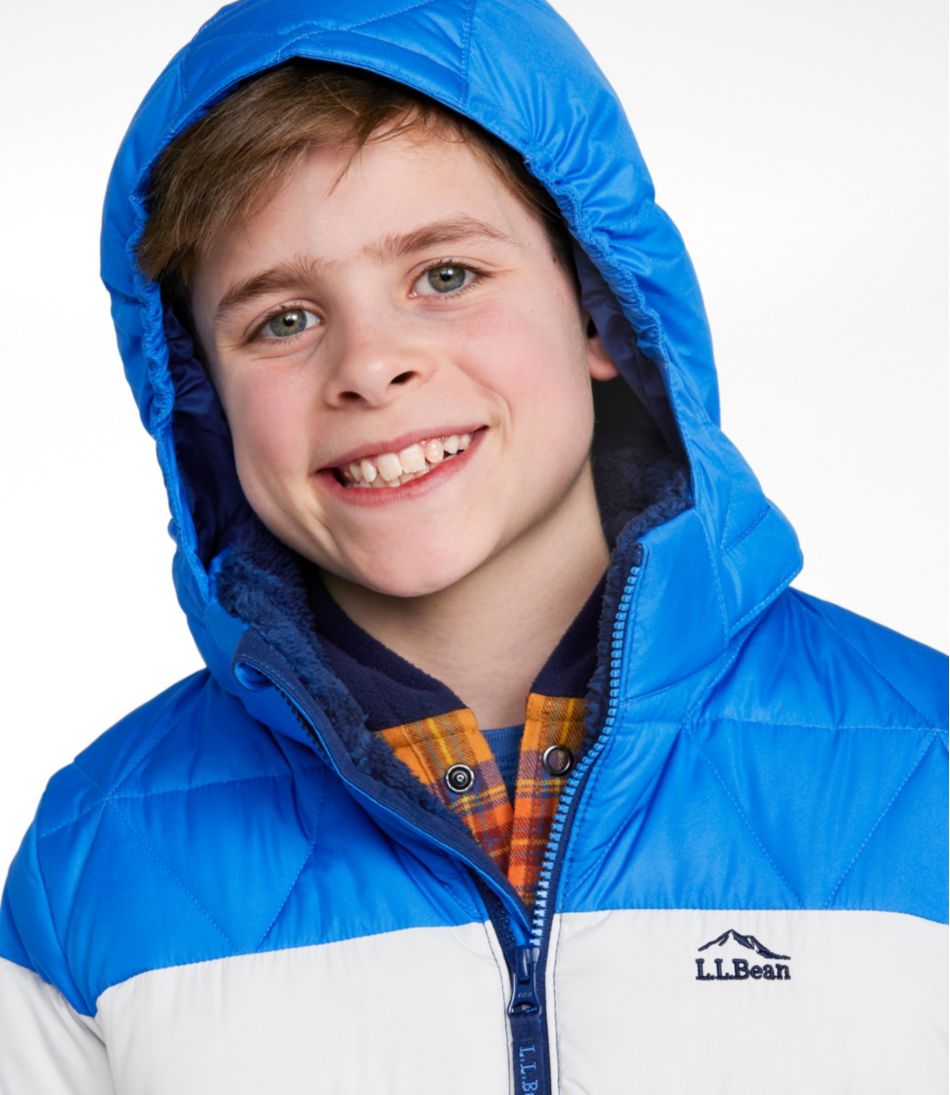 Kids' Bean's Down Jacket, Colorblock - L.L.Bean Top Pick
