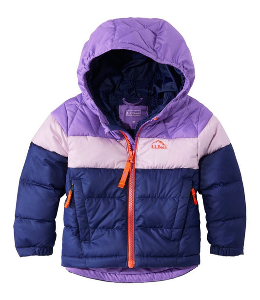 Infants' and Toddlers' Bean's Down Jacket, Colorblock - L.L.Bean Classic