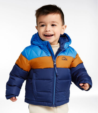 Infants' and Toddlers' Bean's Down Jacket, Colorblock - L.L.Bean Classic