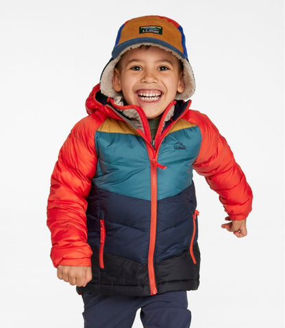 Kids' Ultralight 650 Down Jacket, Colorblock - L.L.Bean Latest