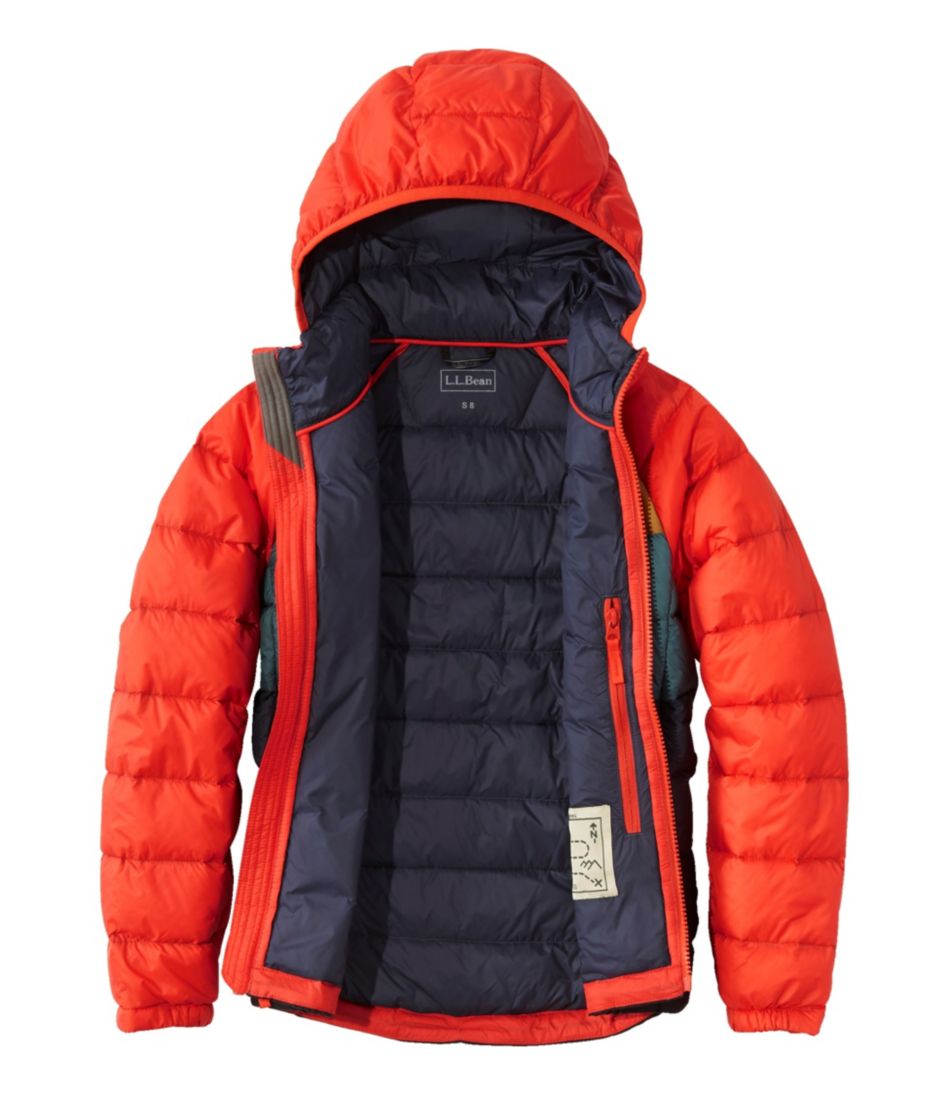 Kids' Ultralight 650 Down Jacket, Colorblock - L.L.Bean Latest