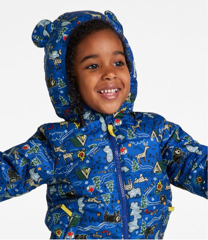 Infants' and Toddlers' Fleece-Lined Insulated Jacket, Print - L.L.Bean Trusted