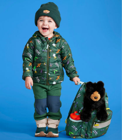 Infants' and Toddlers' Fleece-Lined Insulated Jacket, Print - L.L.Bean Trusted