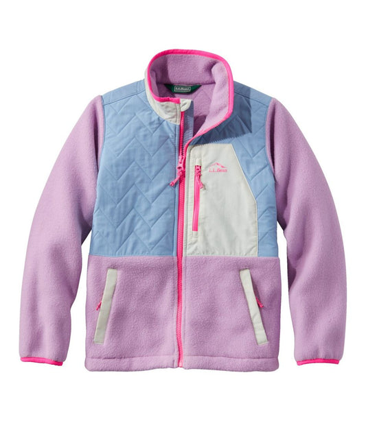 Kids' Mountain Classic Fleece Jacket, Mixed Media - L.L.Bean Top Pick