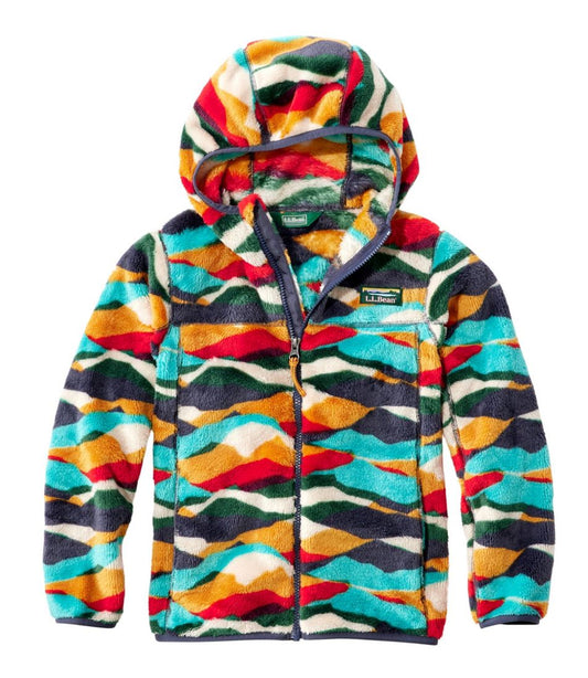 Kids' L.L.Bean Hi-Pile Fleece, Print - L.L.Bean New